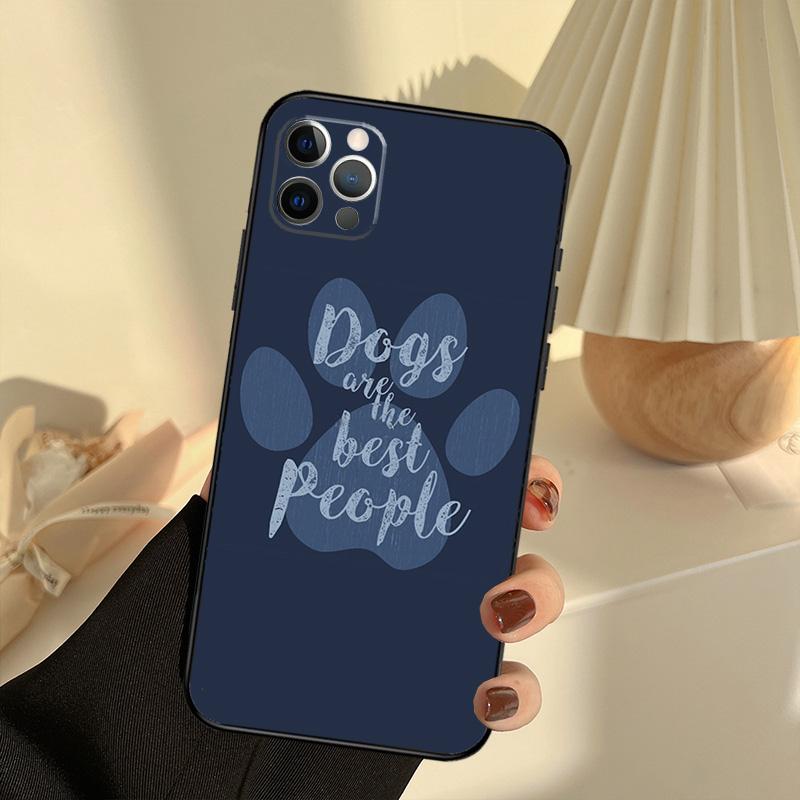 Dog foot Paw Colorful Pattern Case For iPhone 11 12 13 14 15 16 Pro Max Cover For iPhone 13 12 Mini XR X XS Max Plus