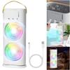 3 In 1 Air Conditioner Portable Humidifier Household LED Night Light  Home