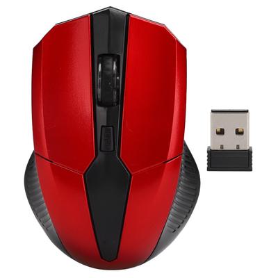 Беспроводная мышь 2,4 ГГц, 4 кнопки, оптическая мышь с USB-приемником, аксессуары для компьютера