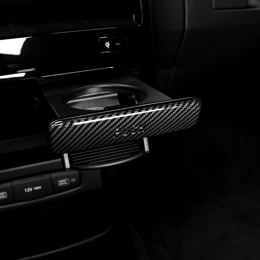 Interior Accessories Front Row Water Cup Push Button Cover Trim For Hyundai Staria 2021-2026 Car Tuning LHD