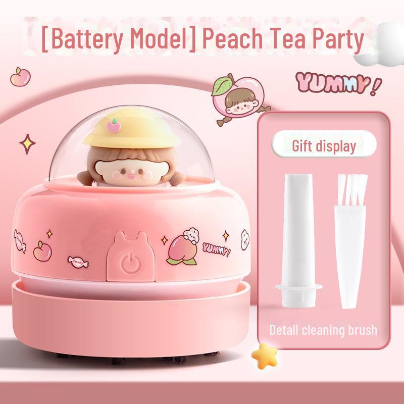 Мини-электрический настольный пылесос для стружки ластика и пепла от карандашей