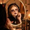 Temporary Tattoos for Adults Kids Halloween Tattoo Stickers, Face Decals Party Makeup, Cosplay Makeup Accessories Waterproof Pumpkin Bat Bloodstain