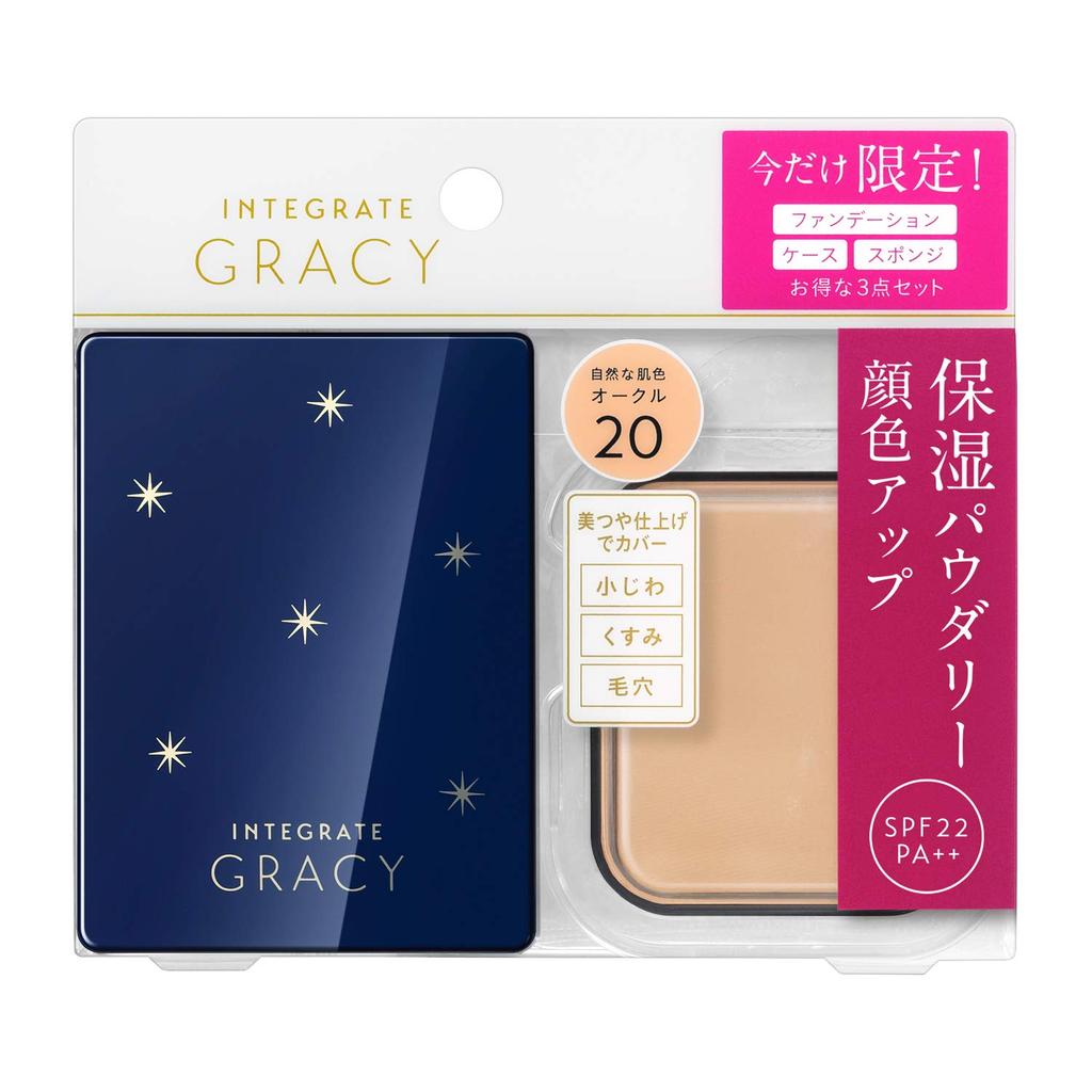 Интегрировать Gracie Moist Pact EX Специальный набор 1 Охра 20 11г
