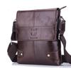 Men Briefcase Genuine Leather Crossbody Shoulder Bag Small Business Messenger Handbags KTY