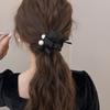 Эластичные резинки для волос аксессуары для девочки женщины корейские большие скранчи резиновые резинки ведущая мода взрослые k-pop йога популярные жемчужные