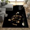 Soccer Player Action Floor Rug Office Rug Suitable for Kitchen Hallway Foyer Outdoor Antislip Carpet Decorate Offices Wedding Party Gift