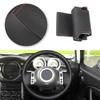For Mini Coupe 2001-2006 Convertible 2004-2008 For Mini R50 R53 R60 Hand-stitched Car-styling Steering Wheel Leather Cover Trim