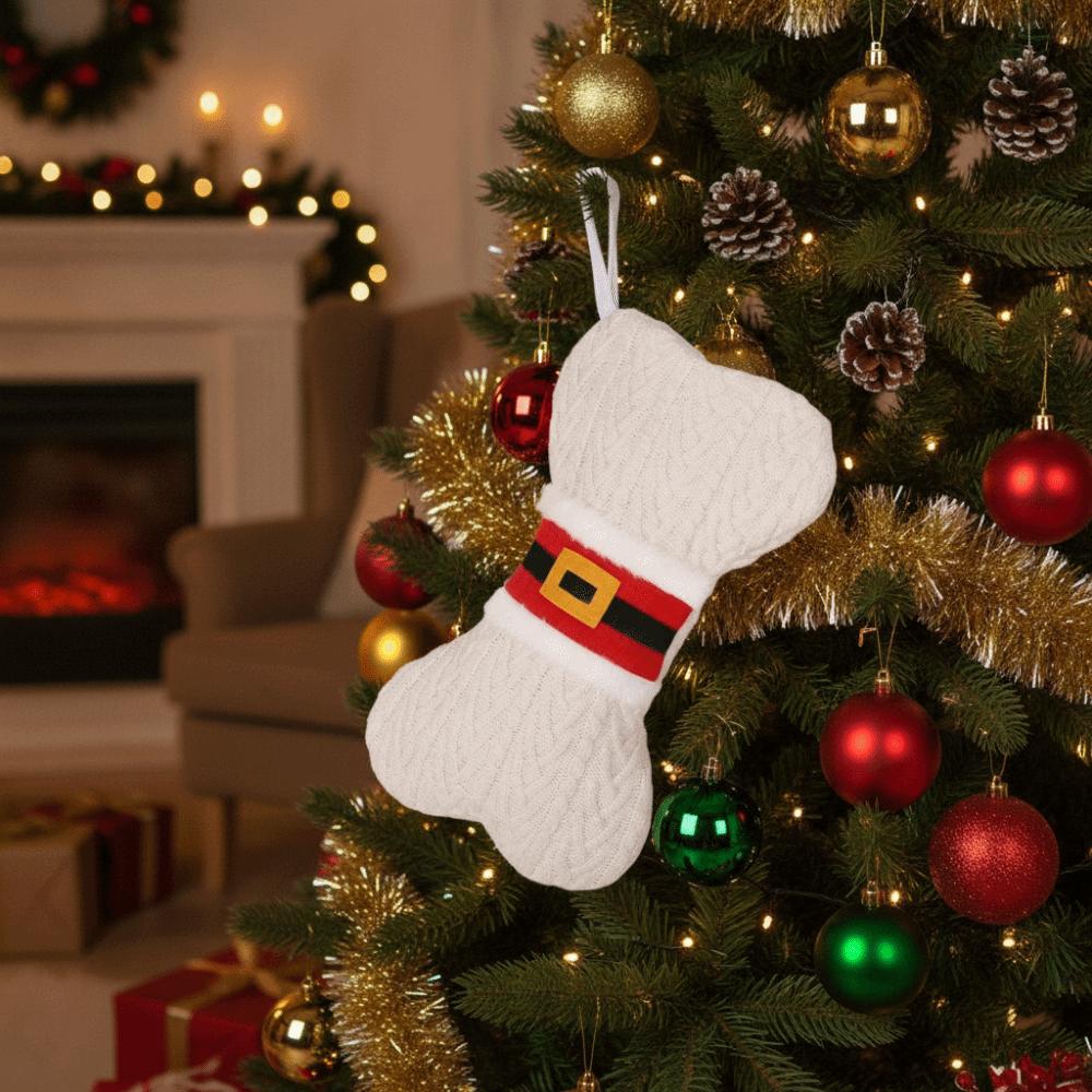 Cute Christmas Hanging Stockings Cartoon Christmas Stocking Sock Pendant  Holiday Party