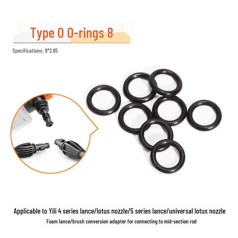 Аксессуары для автомойки Yili: Уплотнительное кольцо, Угольная щетка, Перепускной клапан, Микровыключатель, Обратный клапан.