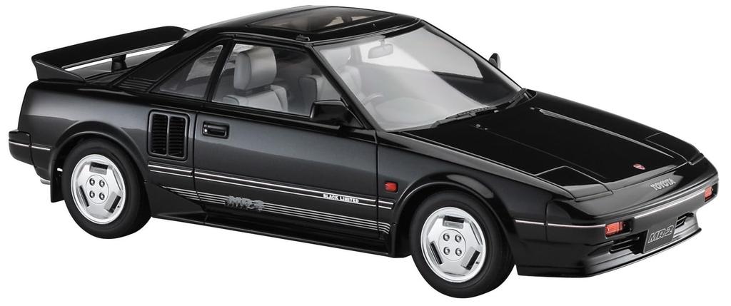Hasegawa Toyota MR2 Early Model Black Limited Plastic Model Kit 20693 1/24 (AW11)