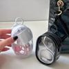 2 dona Mini va Portativ Shaffof Kabel Organayzer Quti Ma'lumot Kabeli Zaryadlovchilari, Eshitish vositalari, Zargarlik buyumlari va h.k.ni saqlash uchun, Ochiq havoda sayohat qilish uchun kalit uzukli sumkalar