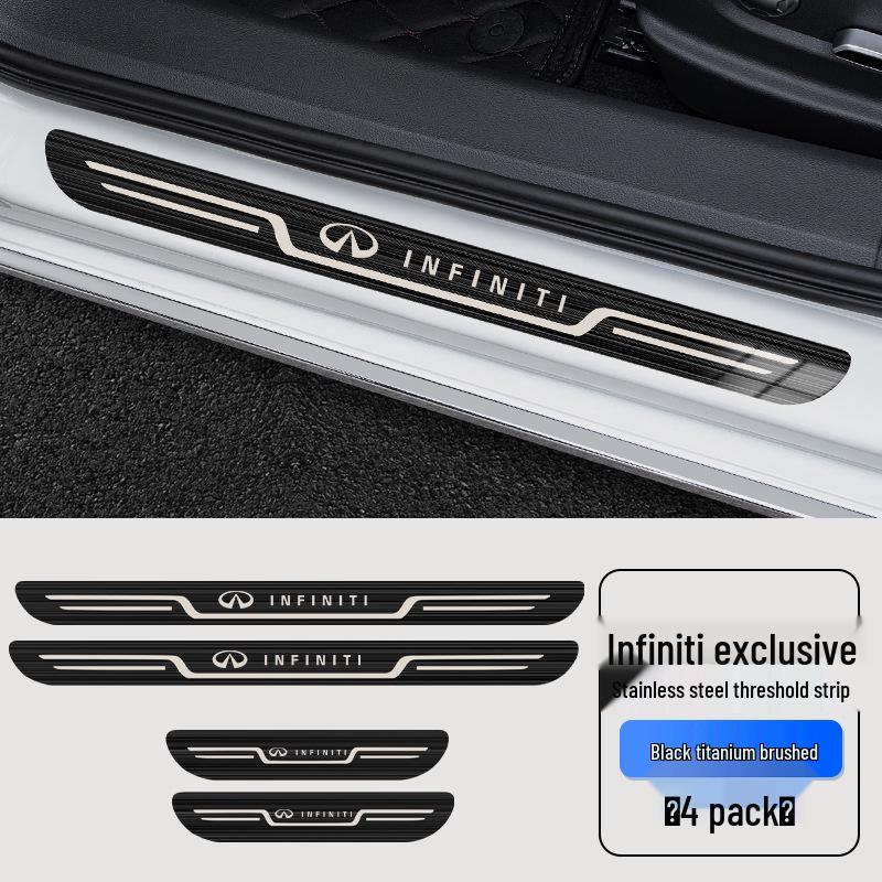 Оригинальная накладка на порог с подсветкой для автомобилей Infiniti QX50, QX60, Q80, Q70L, Q50L, FX3