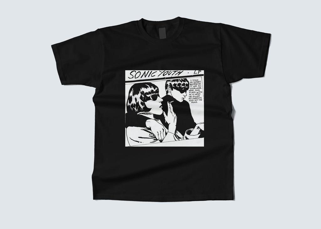 Sonic Youth Goo Album Cover T shirt - 90s Vintage - Eco-Friendly Cotton unisex Tee