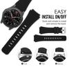 Classic 22mm Silicone Strap for Samsung Watch 3/Gear S3 Frontier/Huawei Watch 4/4 Pro/GT3 Sports Wristband for Amazfit GTR/Stratos/Pace