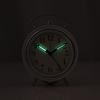 Nordic light luxury inner bell metal children's alarm clock retro creative silent luminous table clock student bedside clock