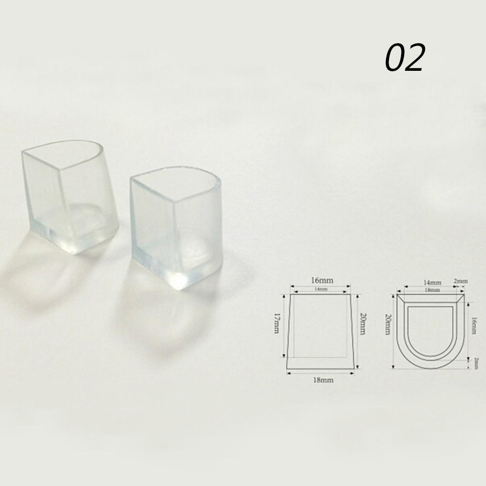 1 Pairs Clear Wedding High Heel Shoe Protector Stiletto Cover Stoppers