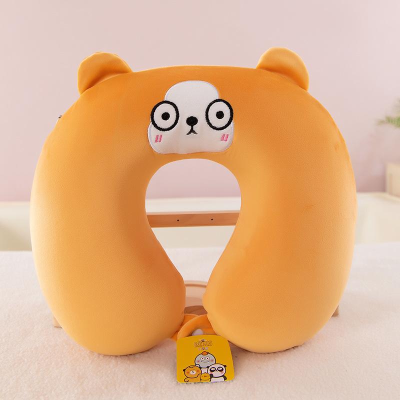 Memory cotton plane travel neck pillow slow rebound office nap neck pillow