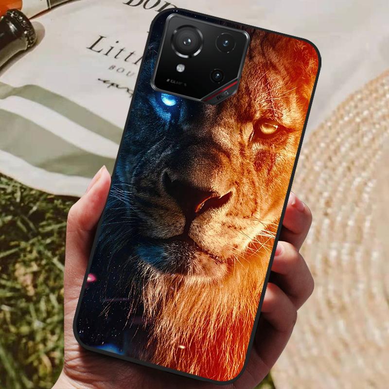 Чехол для Asus ROG Phone 9 Мягкий силиконовый чехол из ТПУ для Asus ROG Phone 9 5G Чехлы для телефонов ROG9 AI2501 2025 Милый мультяшный чехол