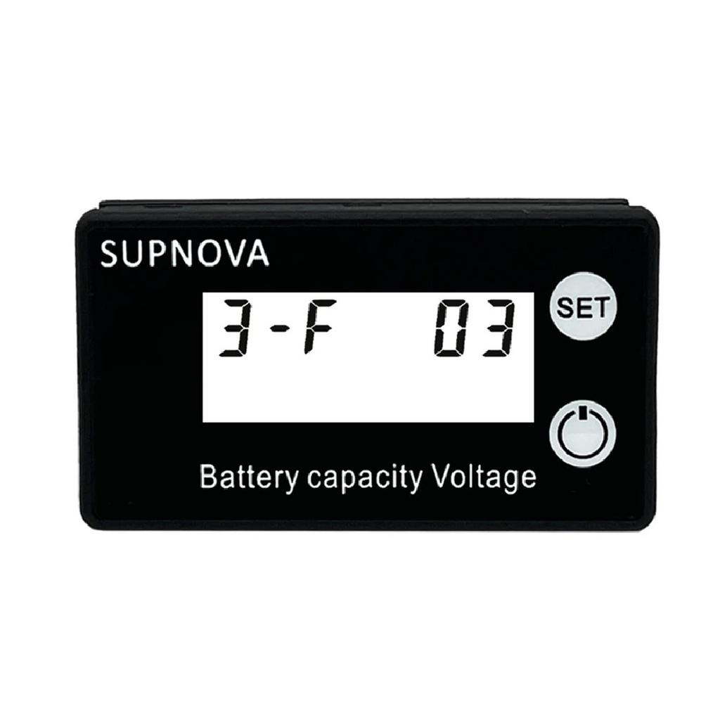 Battery Capacity Indicator DC 8V-100V Lead Acid Lithium LiFePO4 Car Motorcycle Voltmeter Voltage Gauge 12V 24V 48V  60V 72V 84V
