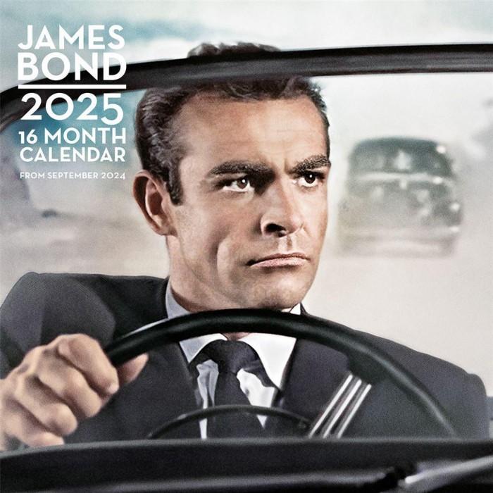 James bond Квадратный календарь на 2025 год
