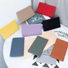 Ultra-Thin Top Grain Cowhide Ladies' Wallet with Automatic Closure and Lipstick Storage