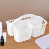 Shower Basket Bathroom Organizer Bin Multifunctional, with Compartments, Tote Storage