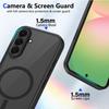 For Samsung Galaxy A37 5G Magnetic Case Skin Touch Matte PC + TPU Anti-Drop Phone Cover