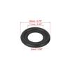 10Pcs Car Engine Oil Drain Plug Gaskets Washer Black Rubber Replacement Screw Washers Sealing Gasket for GM 12616850 3536966