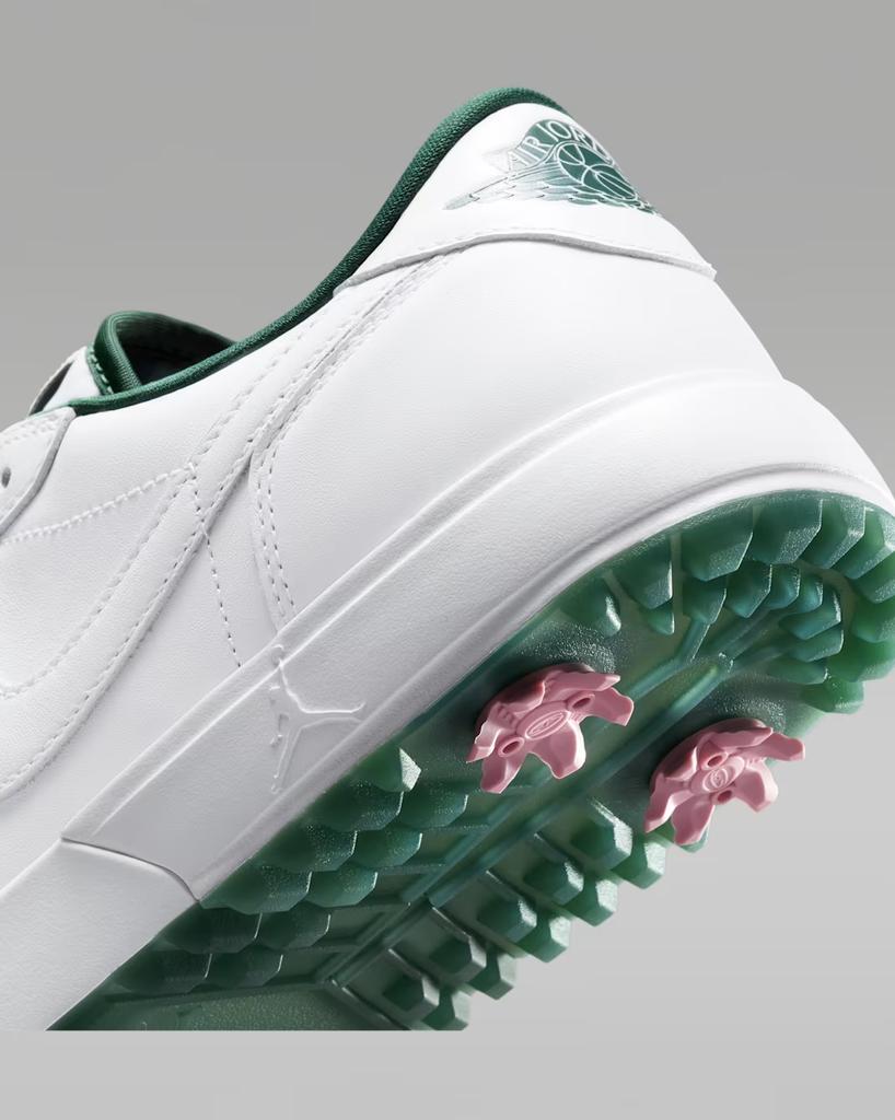 IQ3417-100 Nike Air Jordan 1 Low Golf Шипы Белая Ель (Мужской)
