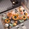 3D Oil Painting Diatomaceous Earth Absorbent Floor Mat Anti Slip Floor Mat Bathroom Door Quick Drying Bathroom Carpet Floor Mat
