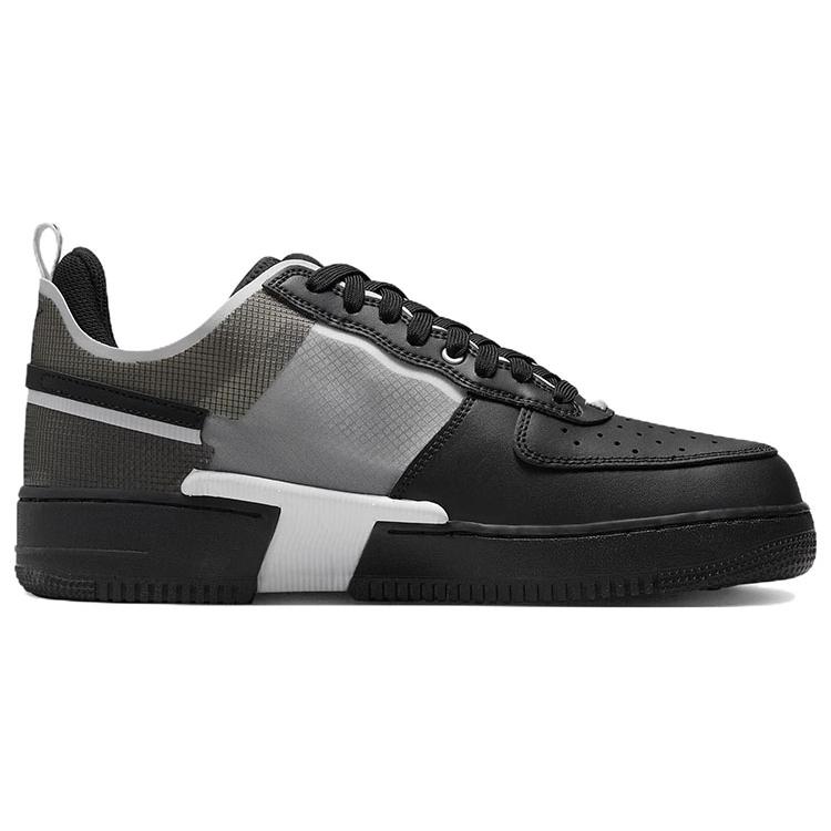 Nike Air Force 1 Low React Черный Белый DM0573-002
