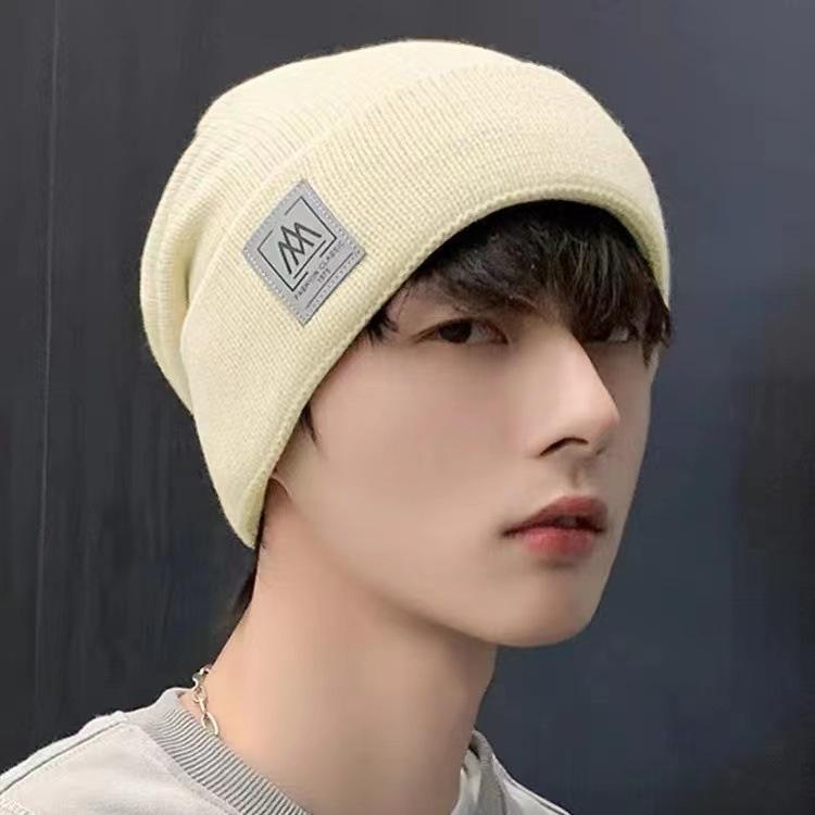 Шапка Женская Зимняя Корейская Версия Досуг Велоспорт Теплая Защита Ушей от Холода Женская Шейная Вязаная Шапка Осень и Зима