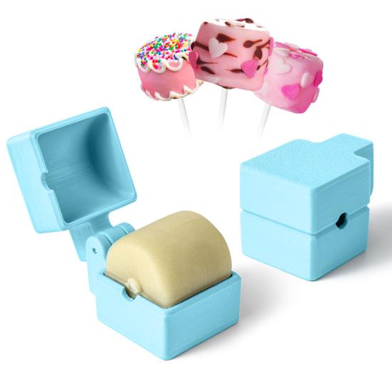 Cake Pop Mold Sphere Circle Cutter 1.3" Diameter Professional Cake Pop Kit Multi-Purpose Baking Tool for Home Parties Weddings