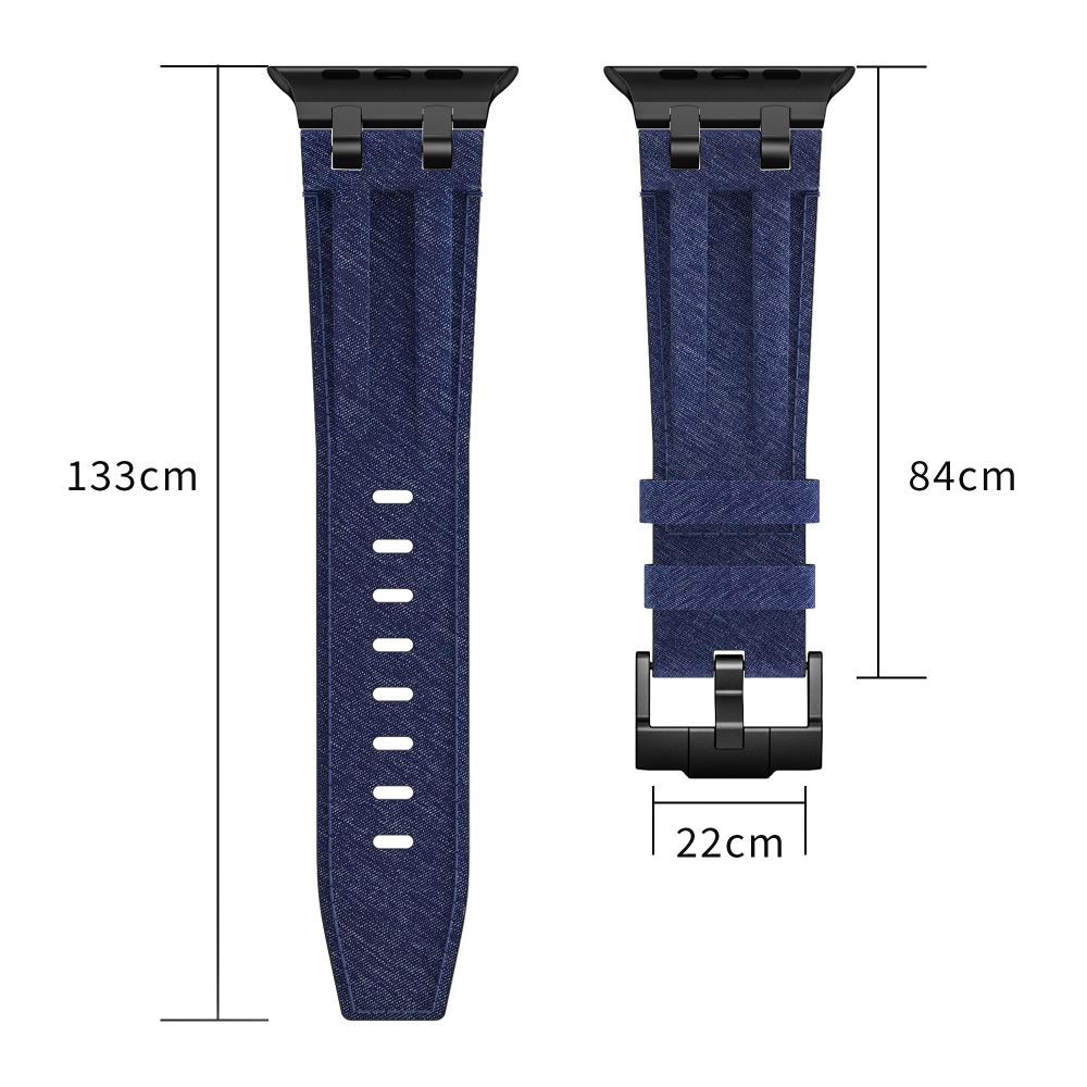 Leather Soft Band for Apple Watch Ultra 3/2 49mm 46mm 45mm 44mm Luxury Men Strap For Iwatch Series 11 10 9 8 7 6 5 4 Se3 Correa