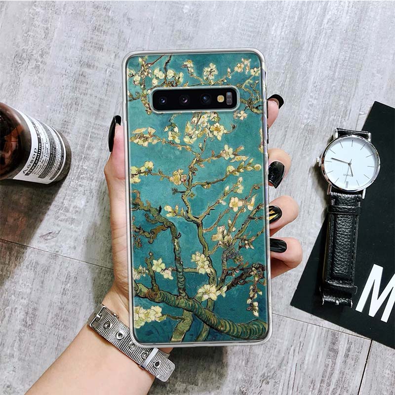 Чехол для телефона с масляной картиной Ван Гога для Samsung Galaxy S26 S25 Edge S24 S23 FE S22 Ultra S21 Plus S20 + Fundas Cover Coque Gala