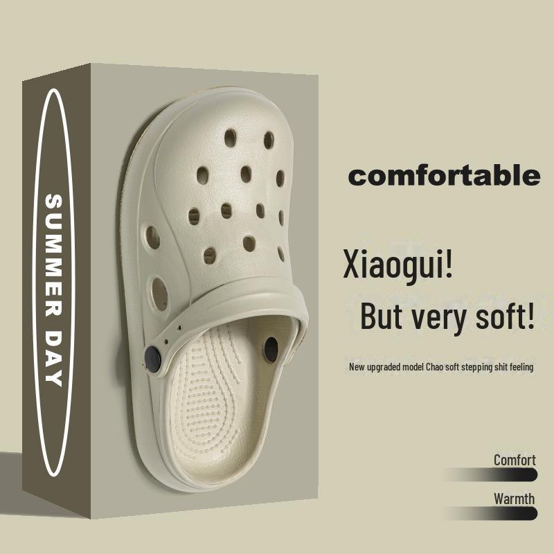 Женские летние сандалии с закрытым носком: Легкая, нескользящая, мягкая пляжная обувь для активного отдыха (Новая коллекция 2024 г.).