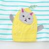 Summer New Arrivals: Girls' Striped Princess Dress with Animal Embroidery, Short-Sleeved Children's Dress