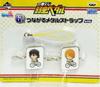 Ichiban Kuji Yowamushi Pedal Приз G Соединяемый металлический брелок Тешима Дзюнта и Аояги Хадзимэ Отдельный предмет