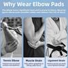 Compression Elbow Support with Strap Elbow Brace Sports  Elbow Protective Pad  Men Women