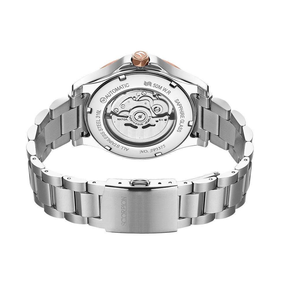 Seukolpion 42Mm Skeleton Automatic Metal Watch Sp3375M-Wrg