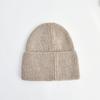 Custom Winter Knit Beanie Hat Soft Wool Hats for Women Men Unisex Wide Cuff Skull Tuque Cap With Custom Logo