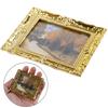 Diy Dollhouse Mini Oil Painting Dollshouse Miniature 1:12 Furniture Doll House