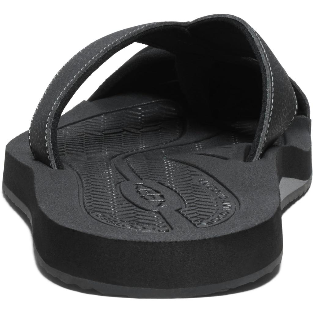 KEEN BARBADOS TG Сандалии для см Мужские, ЧЕРНЫЙ/СТАЛЬНОЙ СЕРЫЙ, 27.0