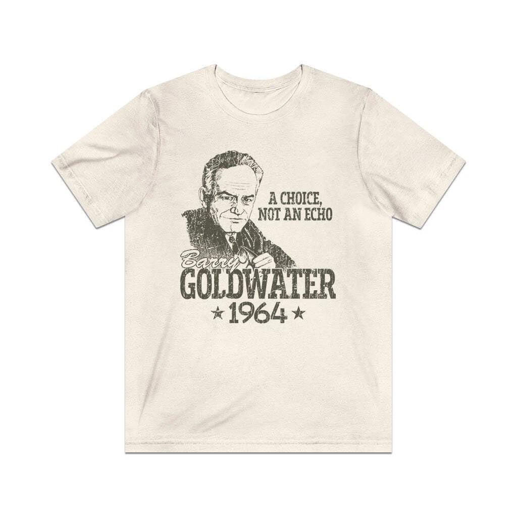 Goldwater - A Choice Not an Echo 1964 Vintage Men's T shirt