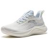 Anta Кроссовки для бега Urban Running Slip-Resistant Durable Low-Go для женщин, цвет слоновой кости-белый, светло-туманно-серый 922335571-1
