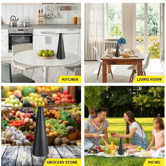 Fly Repeller Table Fan USB Or AA Battery Powered Insect Fly Repeller Fans Portable Pest Control Outdoor Indoor Keep Flies Away