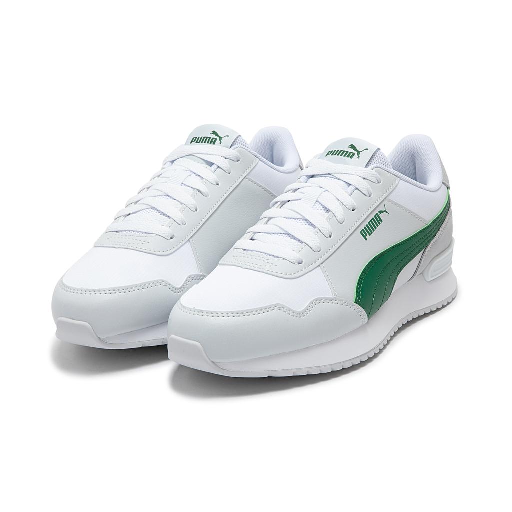 Puma Ретро Классические Удобные Низкие Повседневные Кроссовки Унисекс Кроссовки Белый Зеленый 398405-03