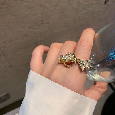 Персонализированное кольцо-бабочка высокого класса, нишевое g модное кольцо в ретро-дизайне
