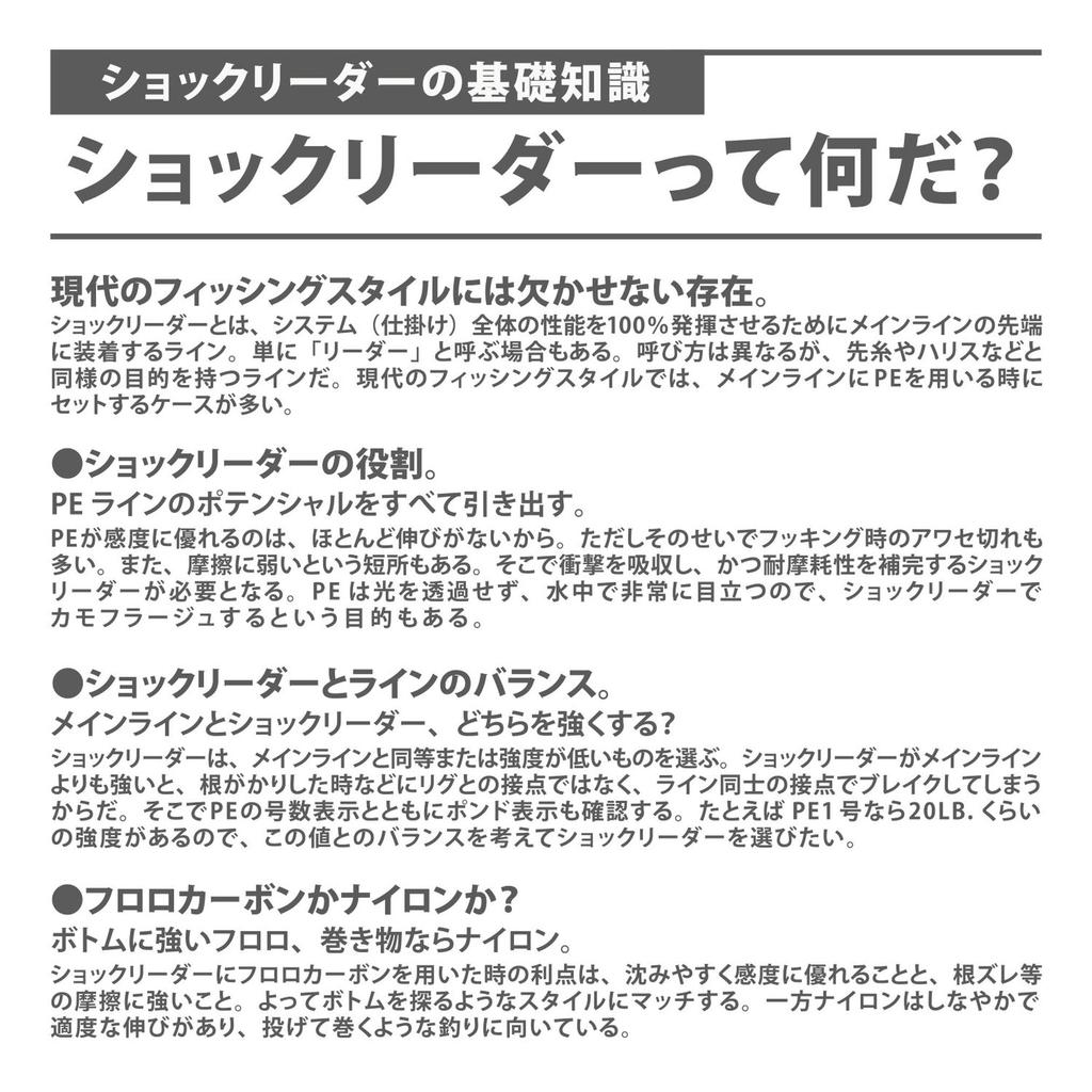 Morris Varivas Shock Leader, Nylon, 50m, 14#, 50lb, Mist Gray