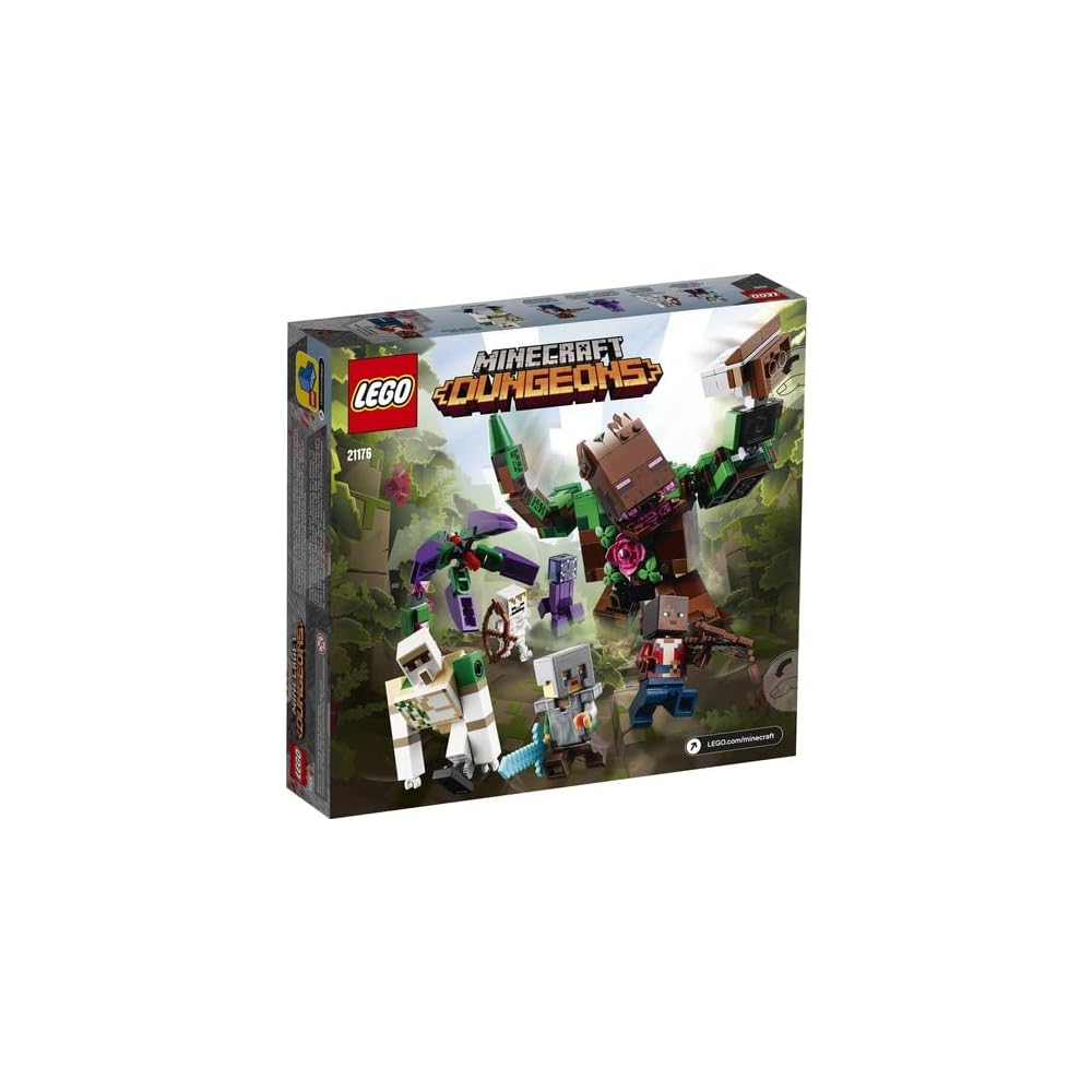 Набор LEGO Minecraft Лесной Монстр 21176 Строительные Блоки Игрушка для Мальчиков и Девочек от 8 лет